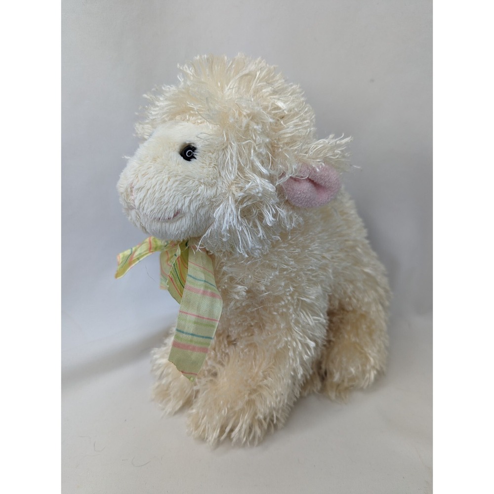 Princess Soft Toys Cream Lamb‎ Plush Sheep 10 Inch Stuffed Animal Toy